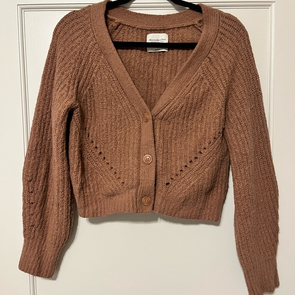 Abercrombie Cropped Knit Sweater